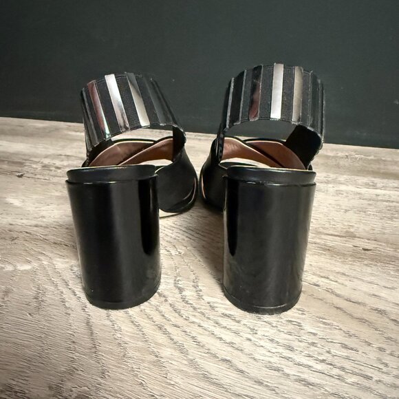 Pollini Studio Vero Cuoio Elegant Black Women Heels Made in Italy - Picture 4 of 7